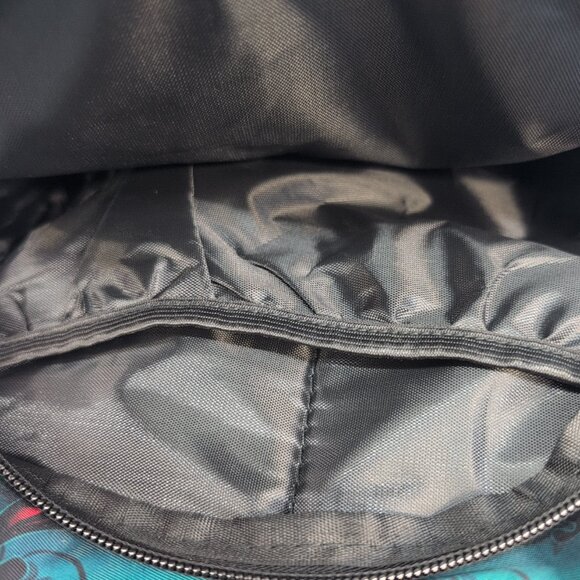 Owl Sling Bag Casual Shoulder Crossbody Travel Daypack Mesh Pocket Backpack Teal - Picture 8 of 9